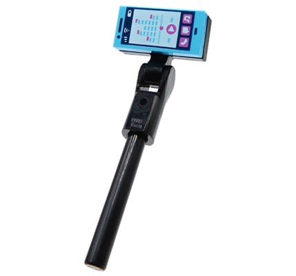 Telefon komórkowy / smartfon z kijem do selfie