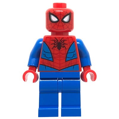 Minifigurka LEGO Marvel Spider-Man w czerwono-niebieskim kostiumie