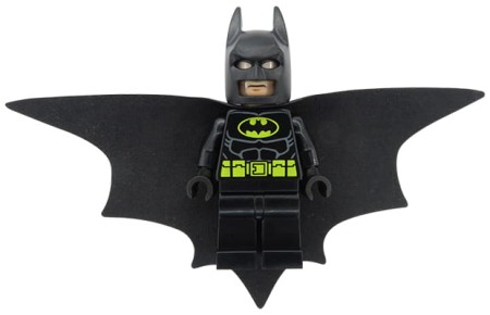 LEGO DC Batman - minifigurka Batman, czarny kombinezon, maska i peleryna