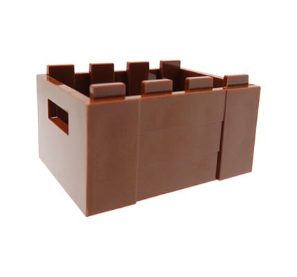 Accéder au produit Caisse / conteneur LEGO - brun rougeâtre