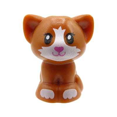 LEGO Friends kot / kotek / kociak - rudy