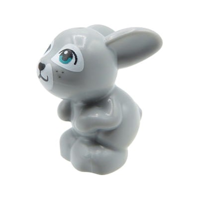 LEGO Friends królik / króliczek / zając - szary