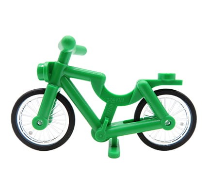 LEGO rower - jasny zielony