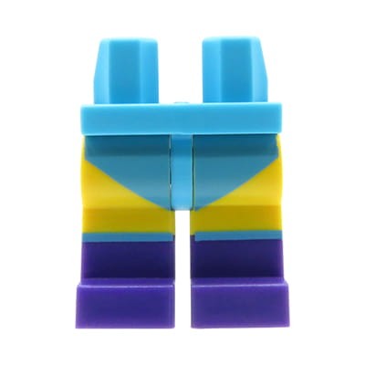 Zum Produkt LEGO Minifigurenbeine – Fitness-Outfit mit Stiefeln