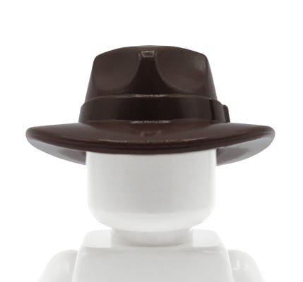 Przejdź do produktu LEGO kapelusz fedora - ciemny brązowy 