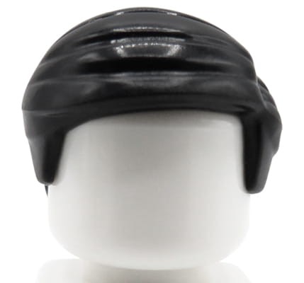 Zum Produkt LEGO Minifigur Haare - männlich, schwarz, kurz