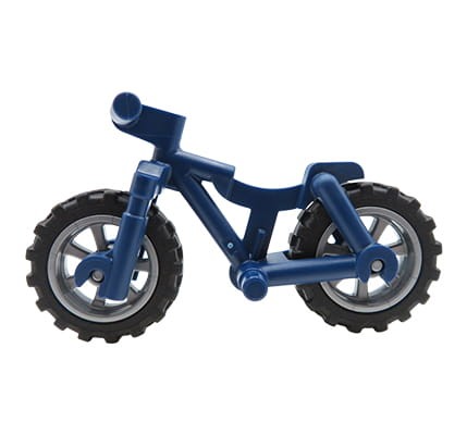 Przejdź do produktu LEGO rower górski - granatowy ze srebrnymi kołami
