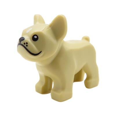Zum Produkt LEGO Hund / Französische Bulldogge - beige
