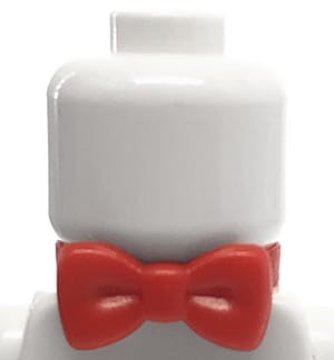 LEGO muszka - czerwona