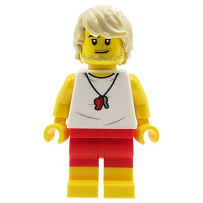 Przejdź do produktu LEGO City - figurka Ratownik / Mężczyzna