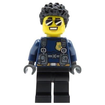 LEGO City - figurka Policjant / Mężczyzna