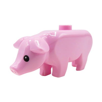 Przejdź do produktu LEGO świnia - duża, jasna różowa