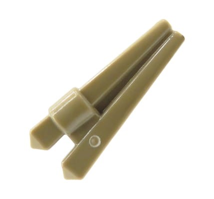 LEGO pałeczki do jedzenia - ciemne beżowe