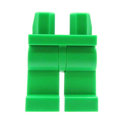 LEGO nogi / nóżki ludzika - spodnie jasne zielone