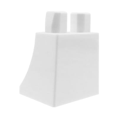 Accéder au produit Jambes de figurine LEGO - jupe longue blanche