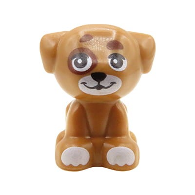 Przejdź do produktu LEGO Friends pies / piesek / szczeniak - jasny brązowy, łata na oku