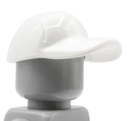 LEGO czapka z daszkiem - biała
