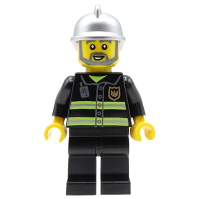 LEGO City - figurka Strażak w hełmie
