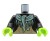 LEGO tors figurki - wiedźma / czarownica, czarna bluzka, chusta
