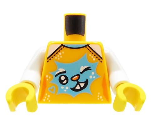Przejdź do produktu LEGO tors figurki - jasna pomarańczowa koszulka z nadrukiem