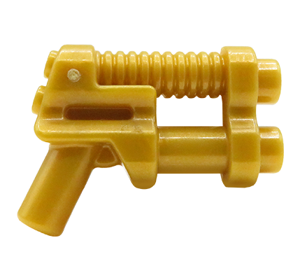 LEGO pistolet dwulufowy - złoty