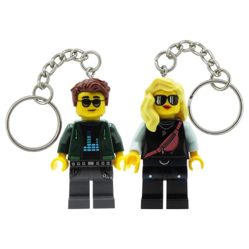 Accéder au produit Couple amoureux – Figurines personnalisées à partir de pièces LEGO® – Porte-clés