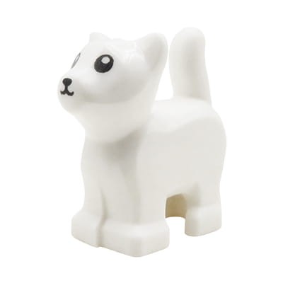 Zum Produkt LEGO Katze / Kätzchen - weiß