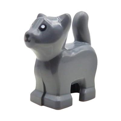 Zum Produkt LEGO Katze / Kätzchen - dunkelgrau