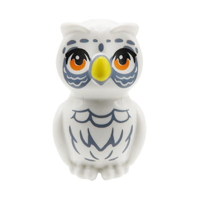 Zum Produkt LEGO Friends Vogel / Eule - weiß mit gelbem Schnabel