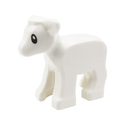 Zum Produkt LEGO Lamm / Schaf - weiß