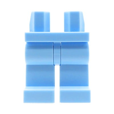 Zum Produkt LEGO Minifigurenbeine – leuchtend hellblaue Hose