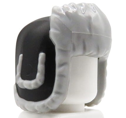 LEGO czapka zimowa uszatka - czarna