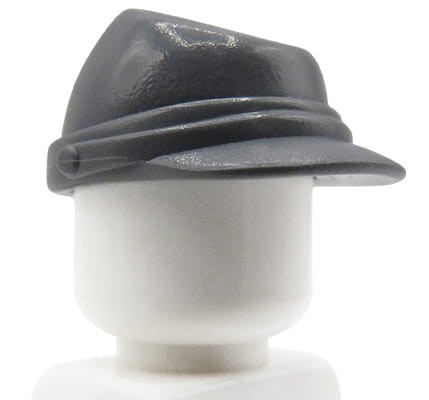 LEGO czapka kawalerzysty / kepi - ciemnoszara