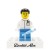 Figurine LEGO® personnalisée dentiste – cadeau personnalisé amusant pour dentiste, orthodontiste ou étudiant en dentisterie