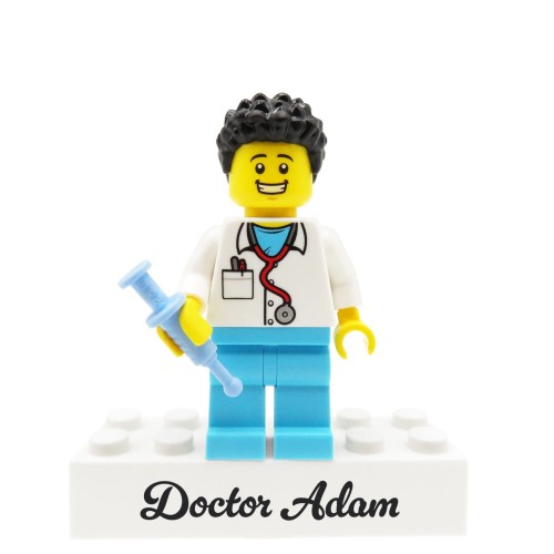 Accéder au produit Médecin / Docteur – Figurine personnalisée à partir de pièces LEGO® / Crée la tienne