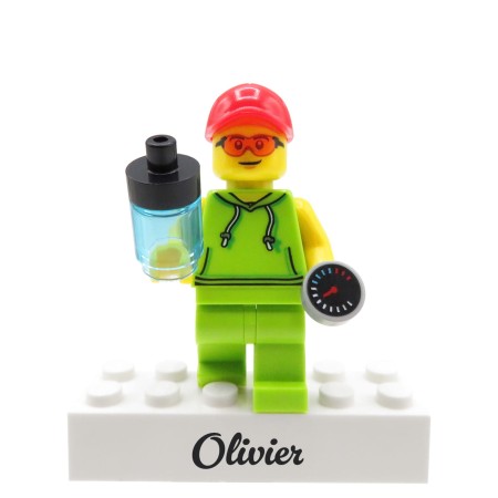 Personalisierte LEGO® Figur Läufer – personalisiertes Geschenk für ihn, Freund, Ehemann oder Jogging-Fan