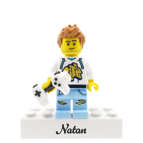 Accéder au produit Gamer – Figurine personnalisée à partir de pièces LEGO® / Crée la tienne