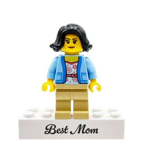 Accéder au produit Meilleure Maman – Figurine personnalisée à partir de pièces LEGO® / Crée la tienne