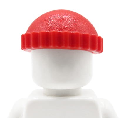 LEGO czapka złodzieja / rabusia w kolorze czerwonym