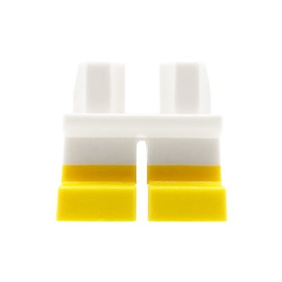 Figurine LEGO jambes courtes - shorts blancs