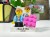 Figurines LEGO® personnalisées couple avec cœur et votre texte - exemple de personnalisation 3
