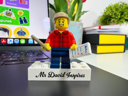 Personalisierte LEGO® Figur Lehrer - Personalisierungsbeispiel 3