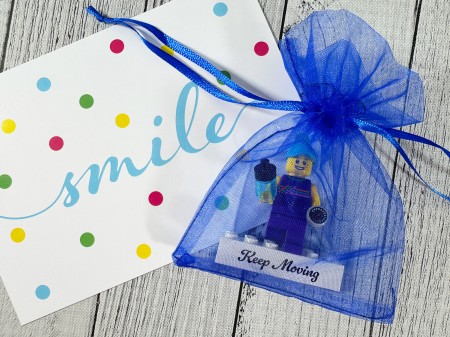 Personalisierte LEGO® Figur Läufer - Geschenkverpackung