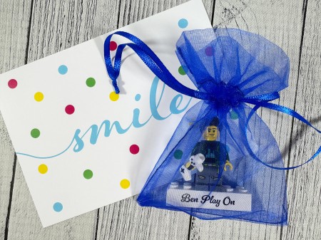 Personalisierte LEGO® Figur Gamer - Geschenkverpackung