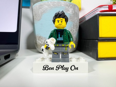 Personalisierte LEGO® Figur Gamer - Personalisierungsbeispiel 1