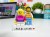 Figurines LEGO® personnalisées couple avec panneau Made for each other  - exemple de personnalisation 1