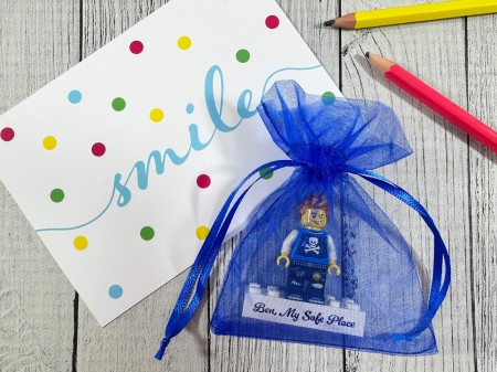 Figurine LEGO® personnalisée Meilleur Petit Ami - emballage cadeau