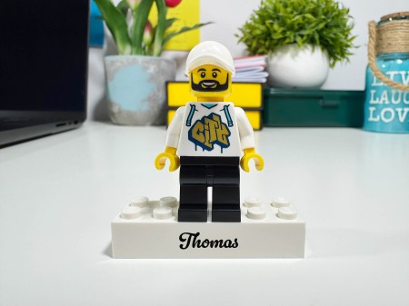 Personalisierte LEGO® Figur Bester Freund - Personalisierungsbeispiel 3