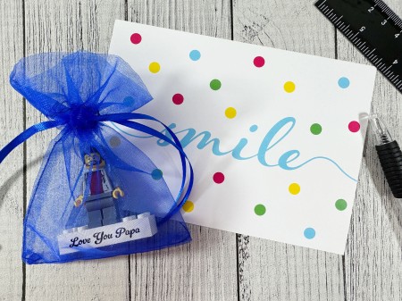 Personalisierte LEGO® Figur Bester Papa - Geschenkverpackung