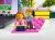 Figurines LEGO® personnalisées couple avec cœur – exemple de personnalisation 2